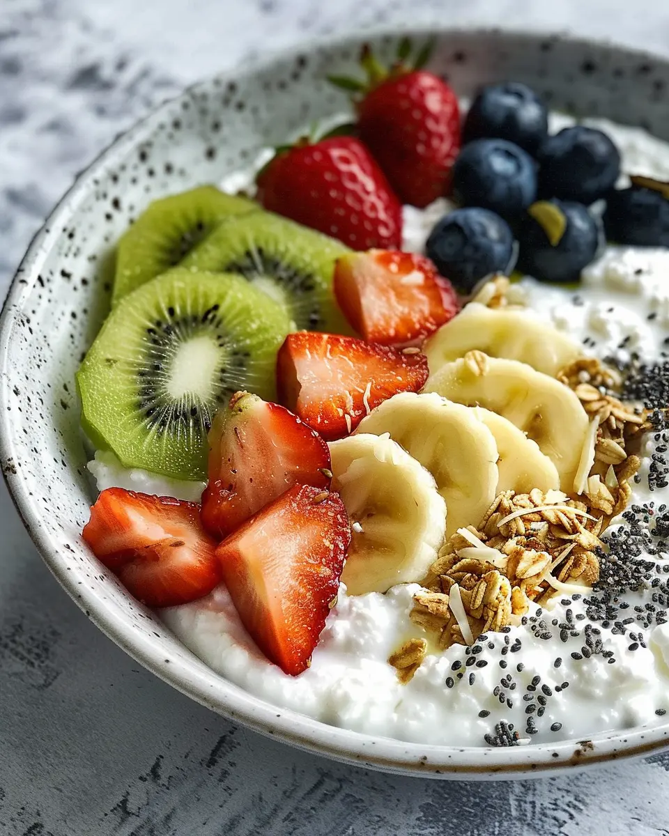 Cottage Cheese and Fruit Bowl: A Refreshing and Easy Delight