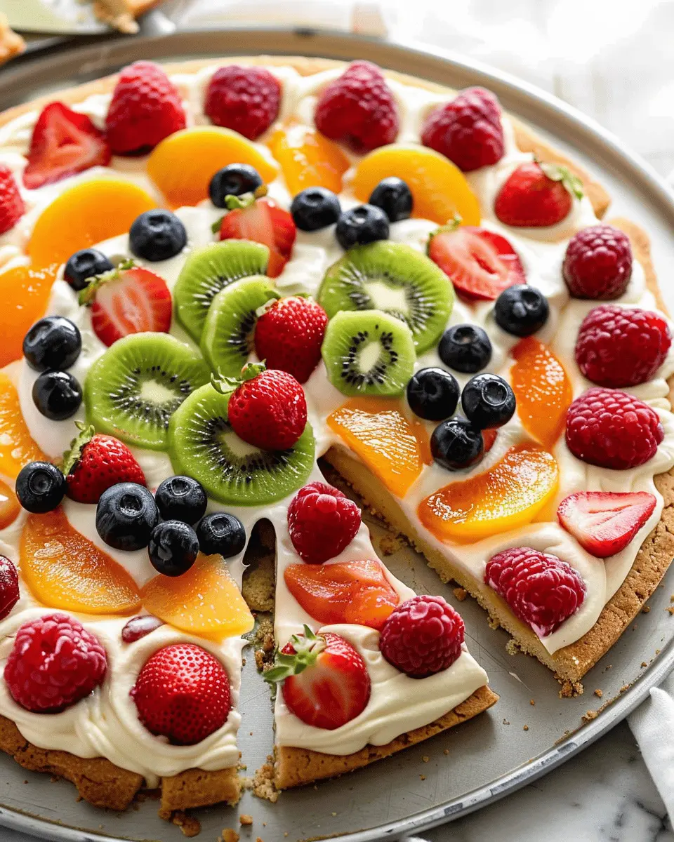 Sugar Cookie Fruit Pizza: The Easy, Indulgent Summer Treat