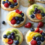 Mini Fruit Pizza Cookies Recipe
