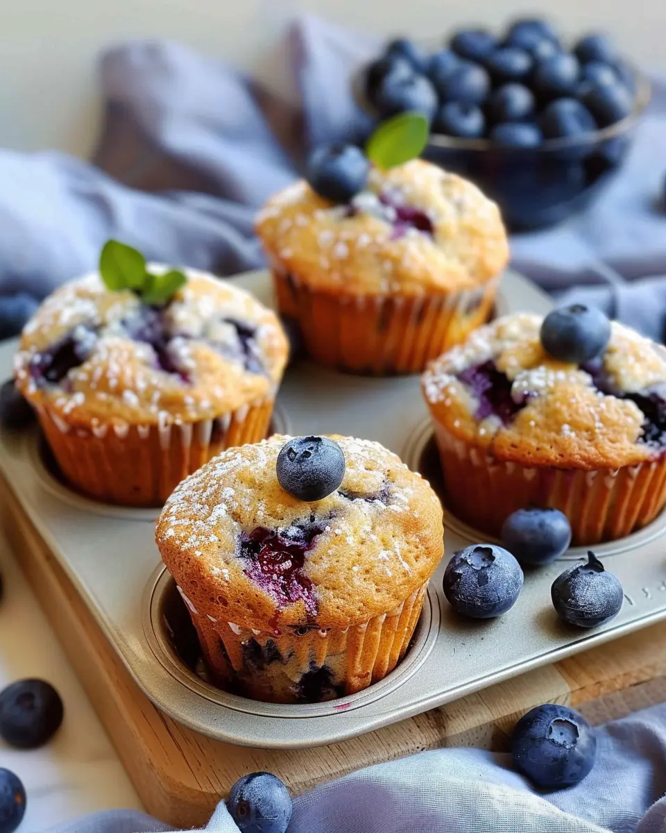 Blueberry Cottage Cheese Muffins: Easy and Deliciously Moist