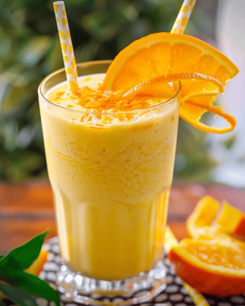 Orange Creamsicle Smoothie: The Best Refreshing Treat for Any Day