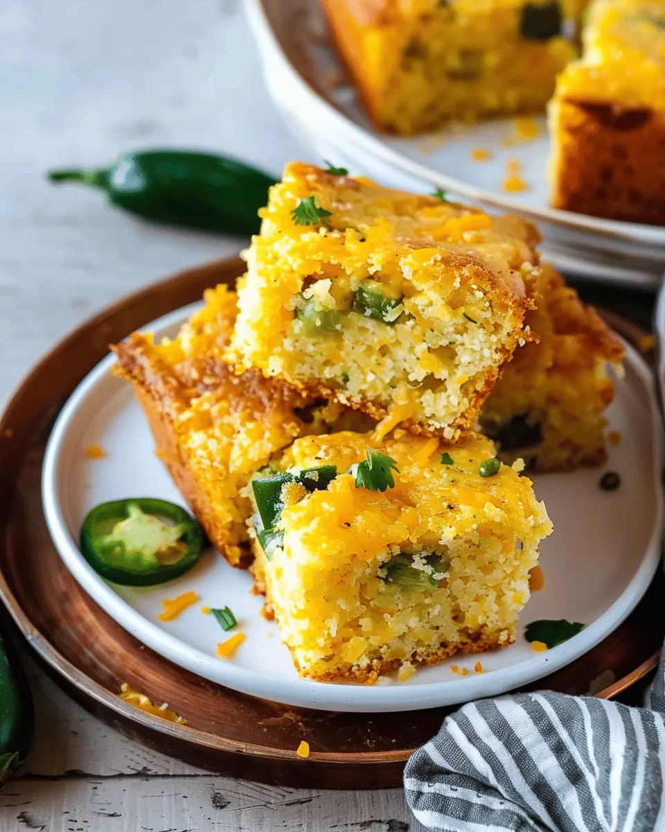 Jalapeno Cheddar Cornbread Without Eggs: Easy & Flavorful Recipe