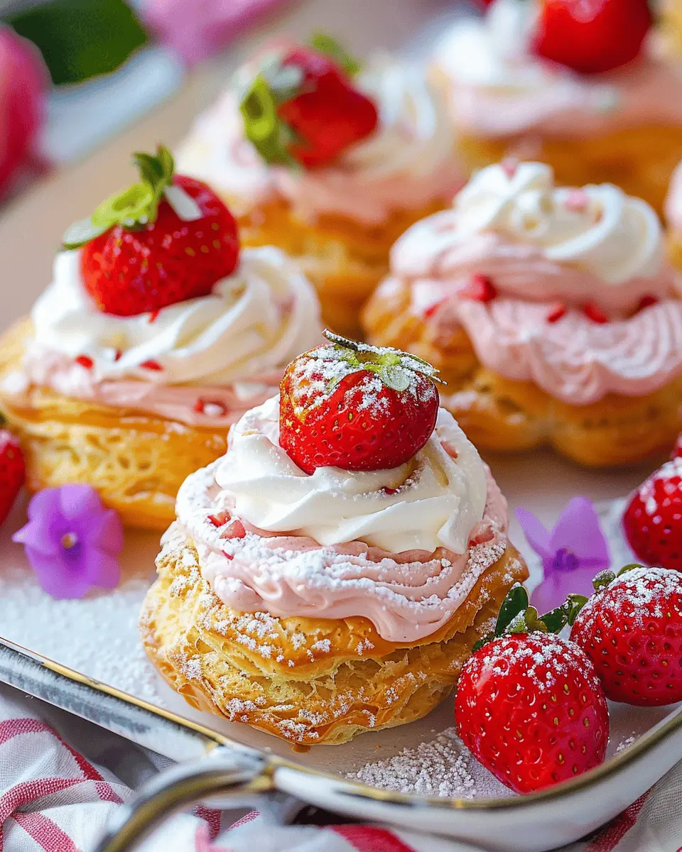 Strawberry Cream Puffs Recipe: Indulgent Treats for Every Occasion