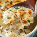 Crockpot White Lasagna Soup