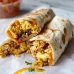High-Protein Breakfast Burritos