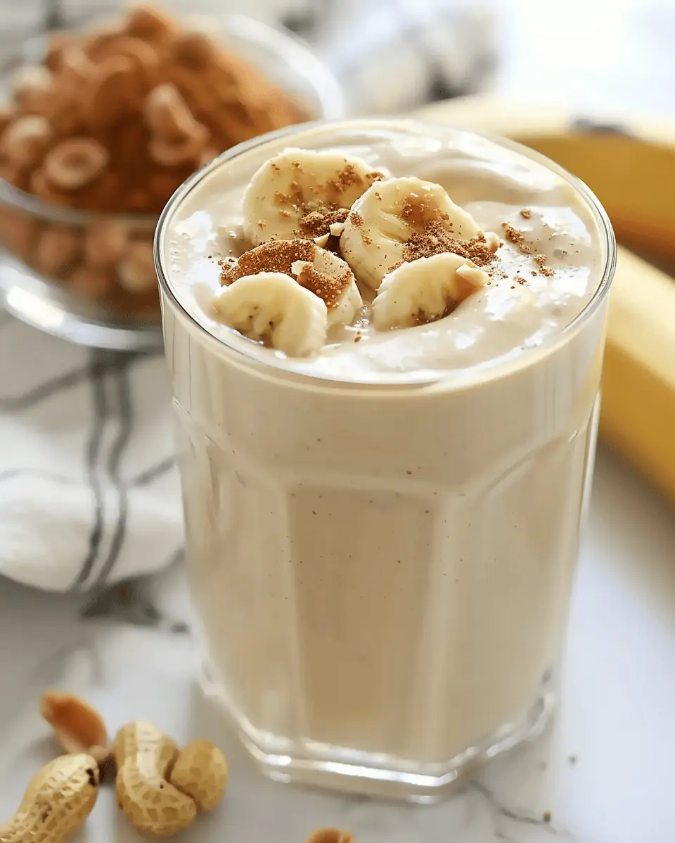 Peanut Butter Banana Smoothie: The Best Healthy Indulgence