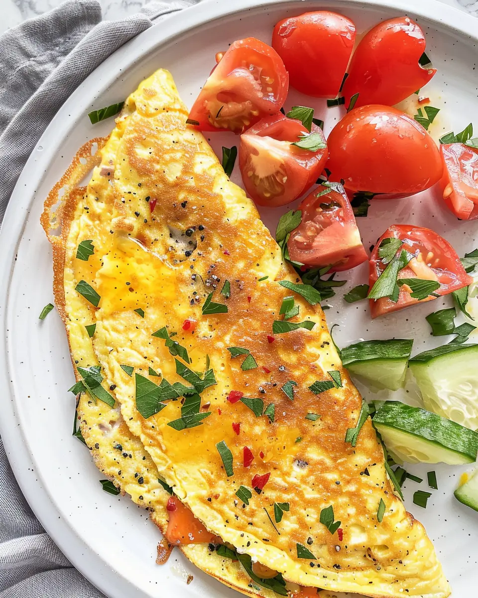 Protein-Packed Omelette: The Easy, Flavorful Way to Fuel Your Day