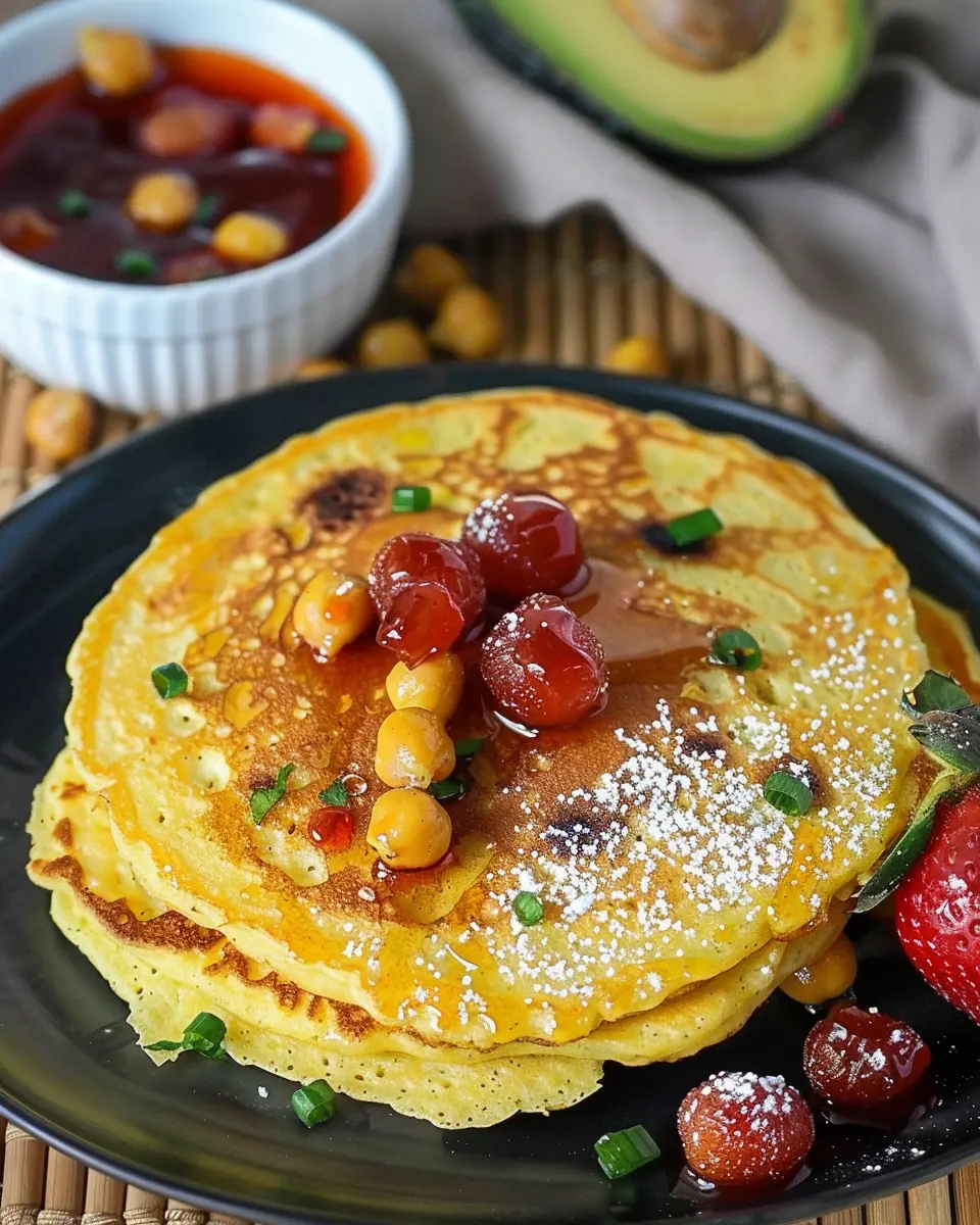 Chickpea Flour Pancakes: Easy Recipe for a Healthy Breakfast