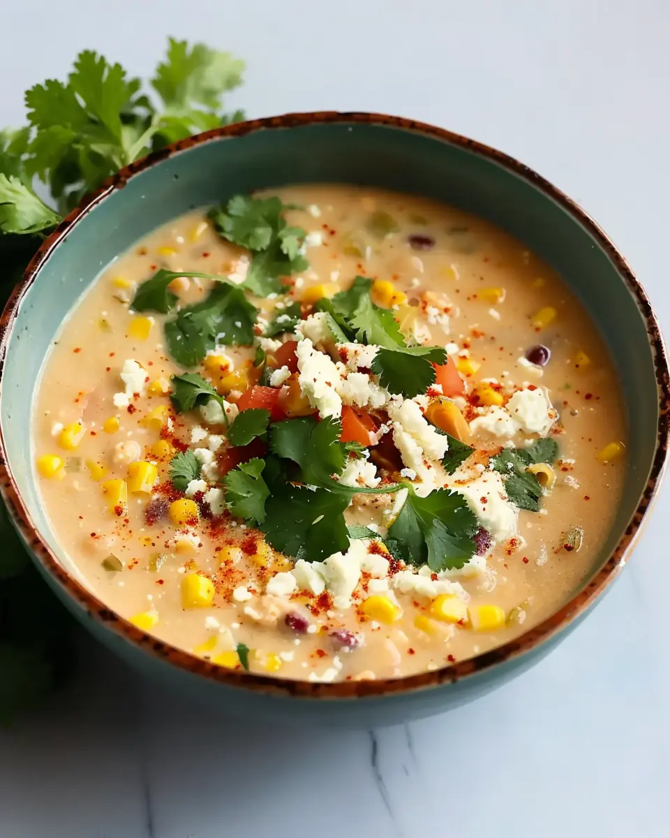 Crockpot Mexican Street Corn Soup: Easy and Delicious Comfort Food