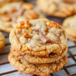 Chewy Butterfinger Sugar Cookies