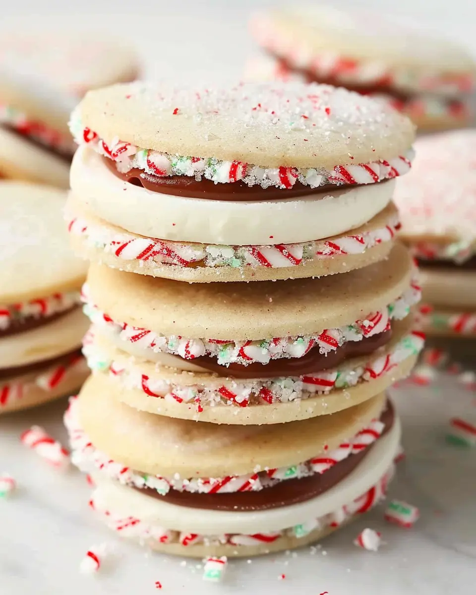 Peppermint Sugar Cookie Sandwiches: Indulgent Treats for the Holidays