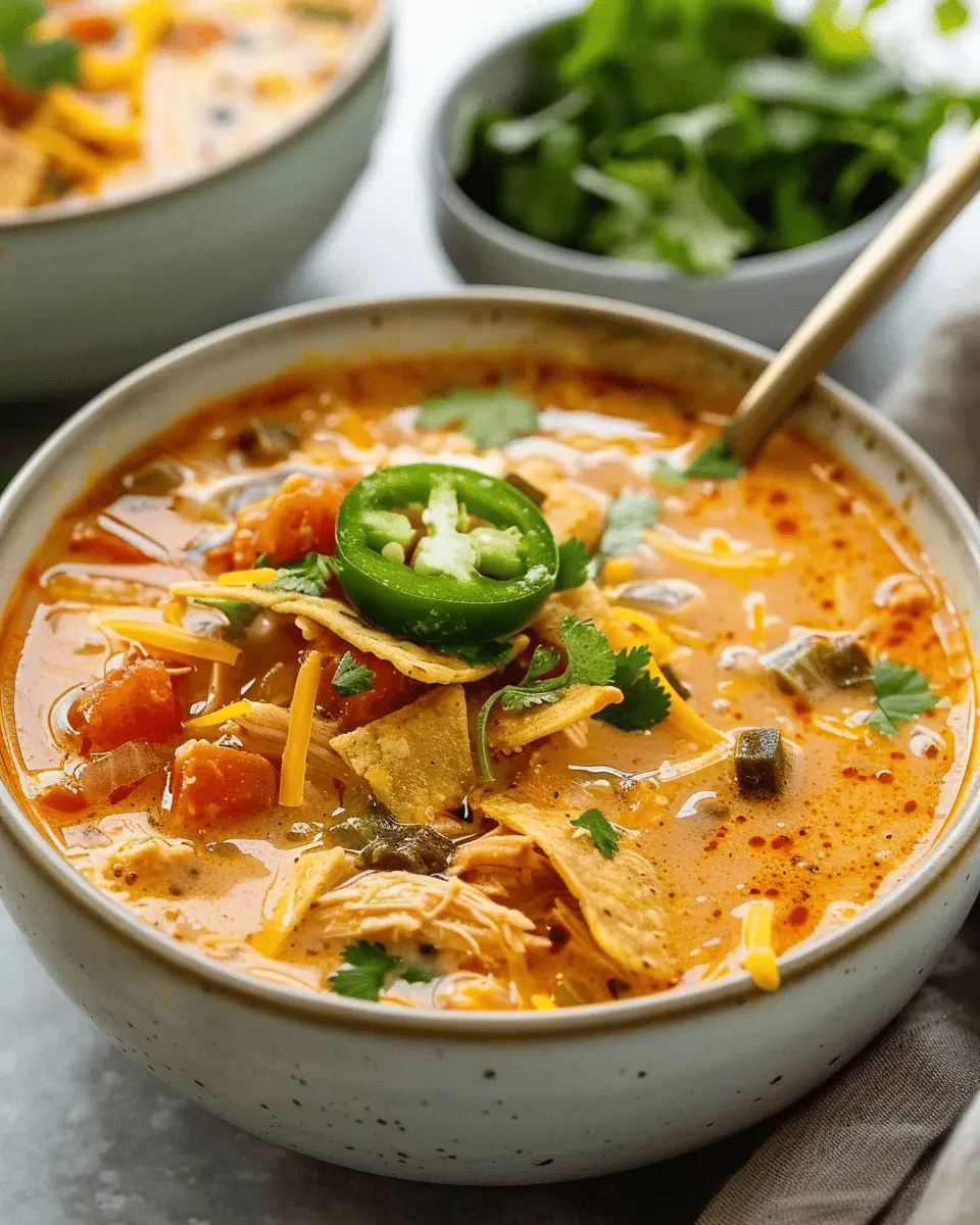 Crockpot Creamy Chicken Tortilla Soup: Easy & Flavorful Comfort Food