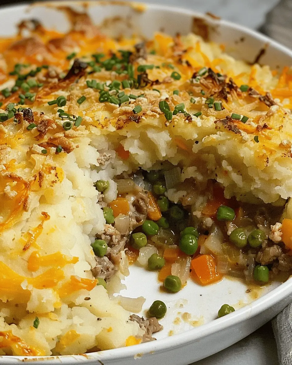 Chicken Shepherd’s Pie With Hash Browns: A Cozy Comfort Dish