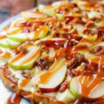 Caramel Apple Fruit Pizza
