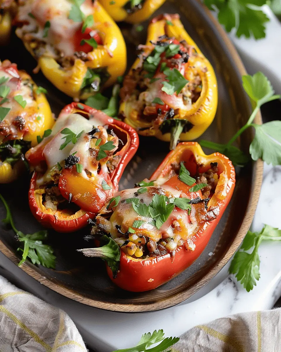 Vegetarian Stuffed Mini Peppers: Easy and Flavorful Recipe Ideas