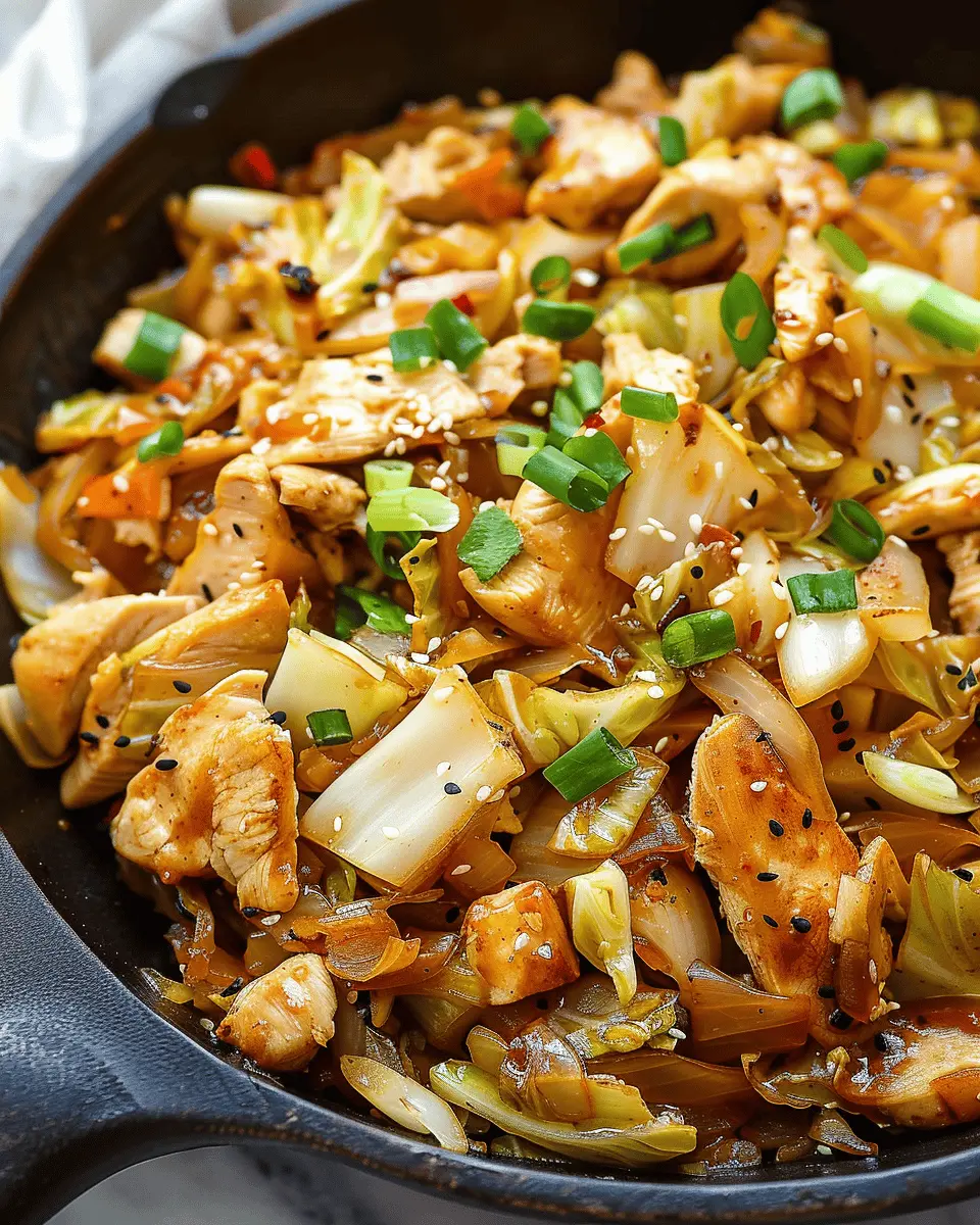 Chicken and Cabbage Stir-Fry: Easy, Delicious Weeknight Meal