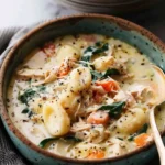 Crockpot Chicken Gnocchi Soup