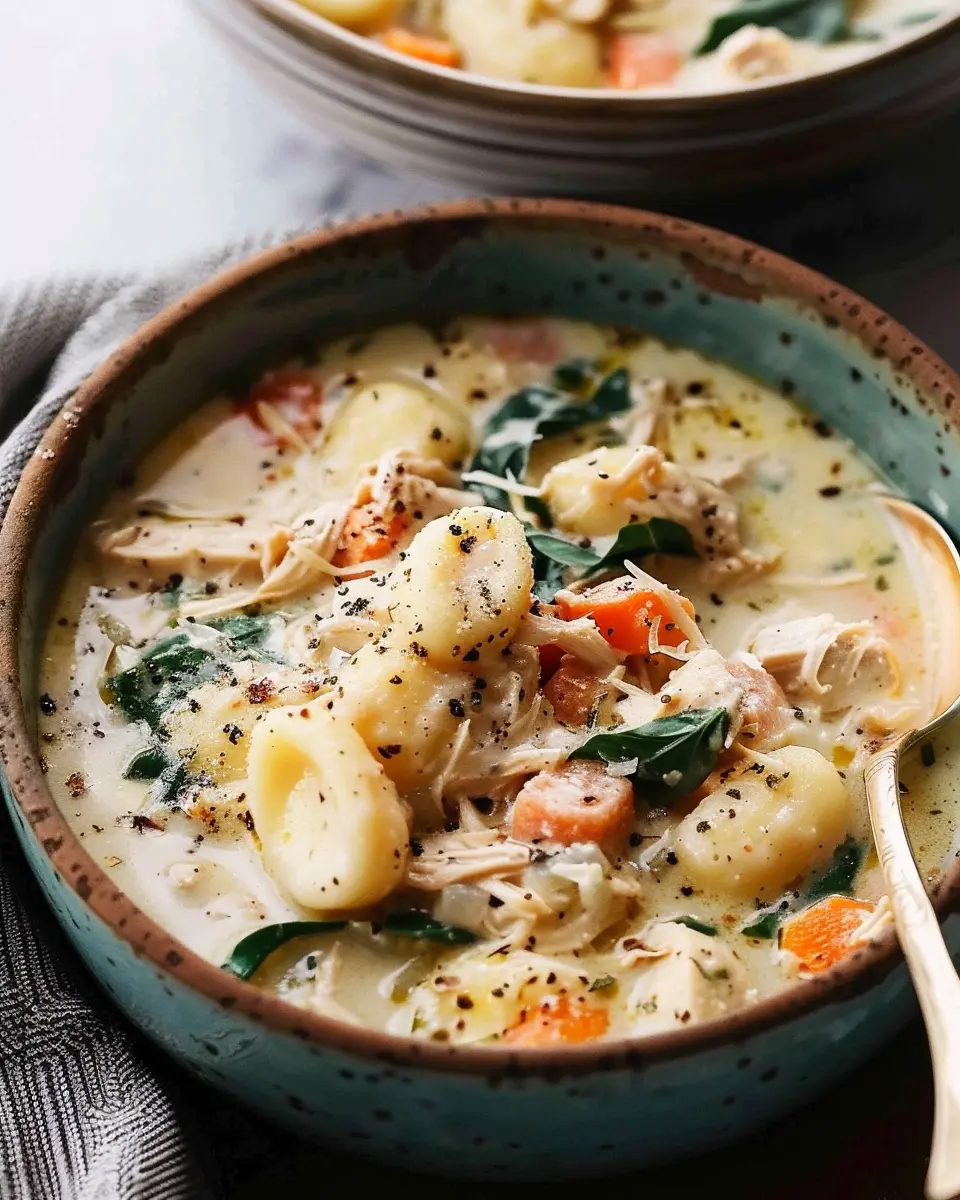Crockpot Chicken Gnocchi Soup: Easy Comfort Food Delight