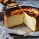 Loaf Pan Basque Cheesecake Recipe