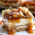 Caramel Apple Cheesecake Bars Recipe