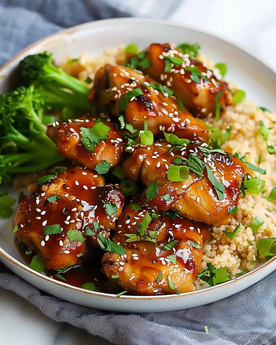 Crockpot Honey Garlic Chicken: Easy, Juicy Meal for Busy Days