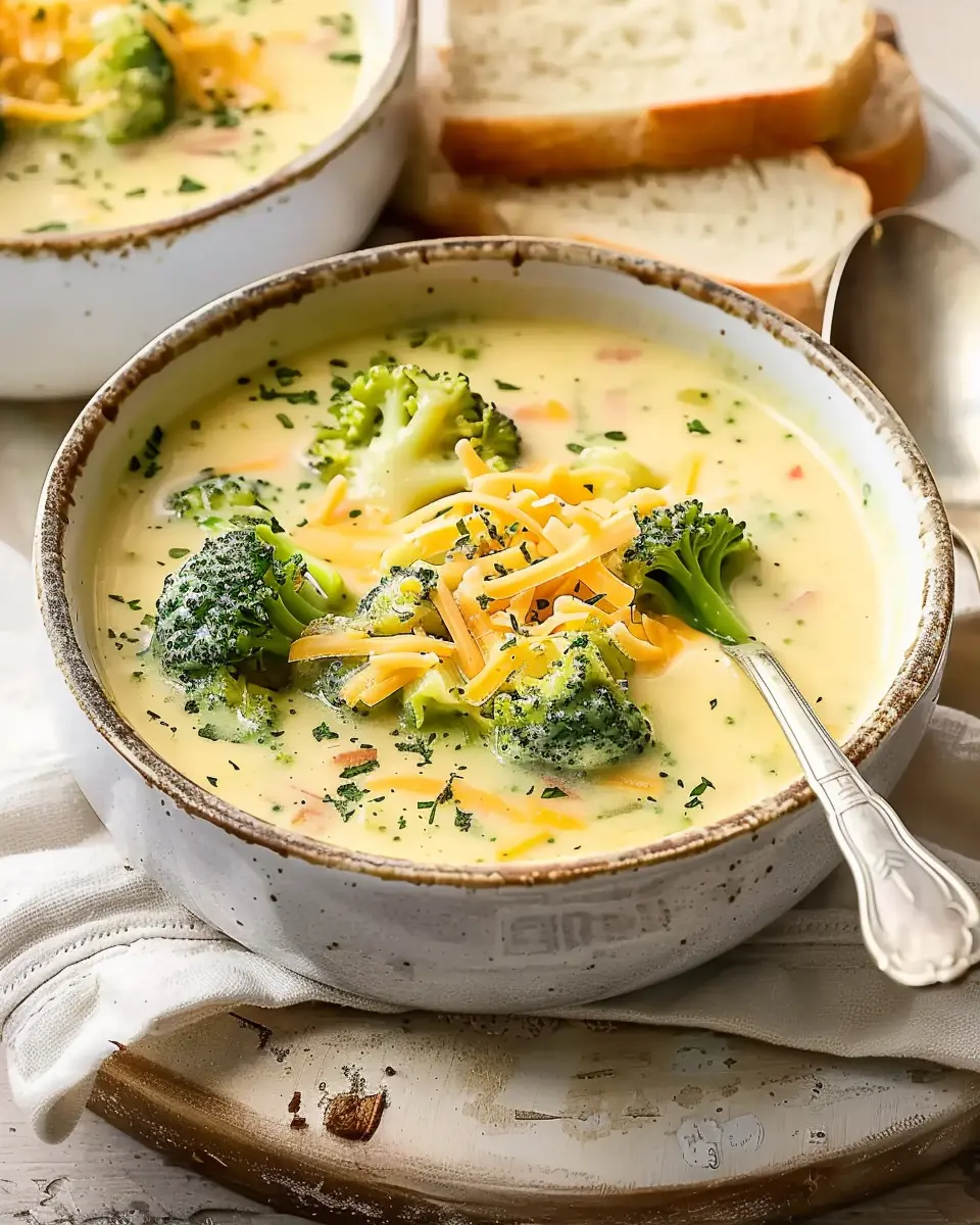 Copycat Panera Broccoli Cheese Soup Recipe: Creamy & Comforting Delight