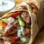 Greek Chicken Gyros