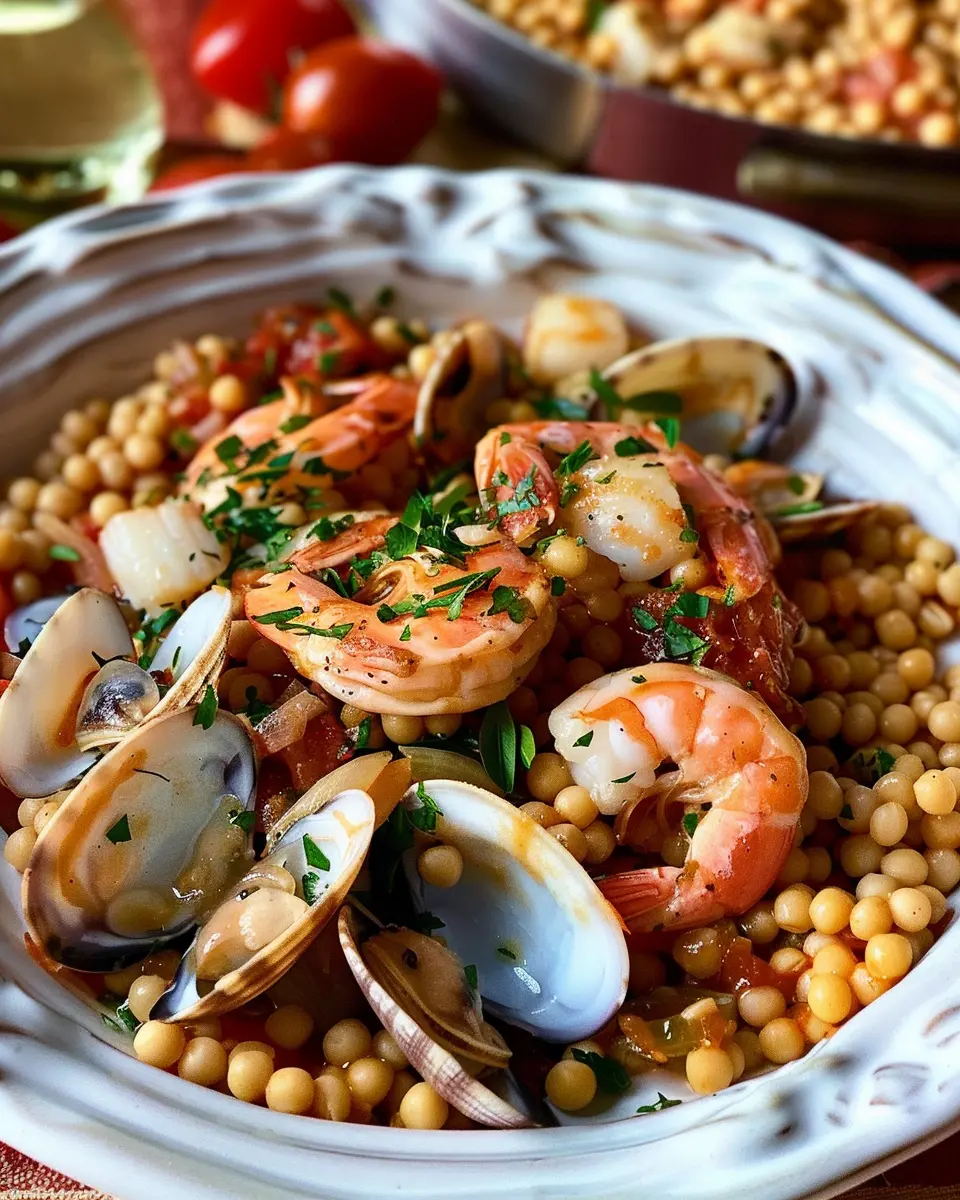 Sardinian Fregola Seafood: A Simple, Hearty Delight for Home Chefs