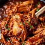 Crockpot BBQ Pulled Chicken