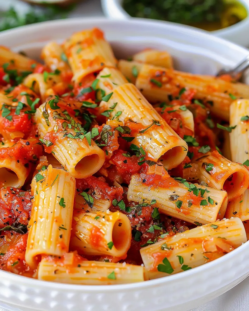 Rigatoni Arrabbiata: Easy Spicy Pasta Delight You’ll Love