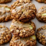 Apple Cinnamon Oatmeal Cookies