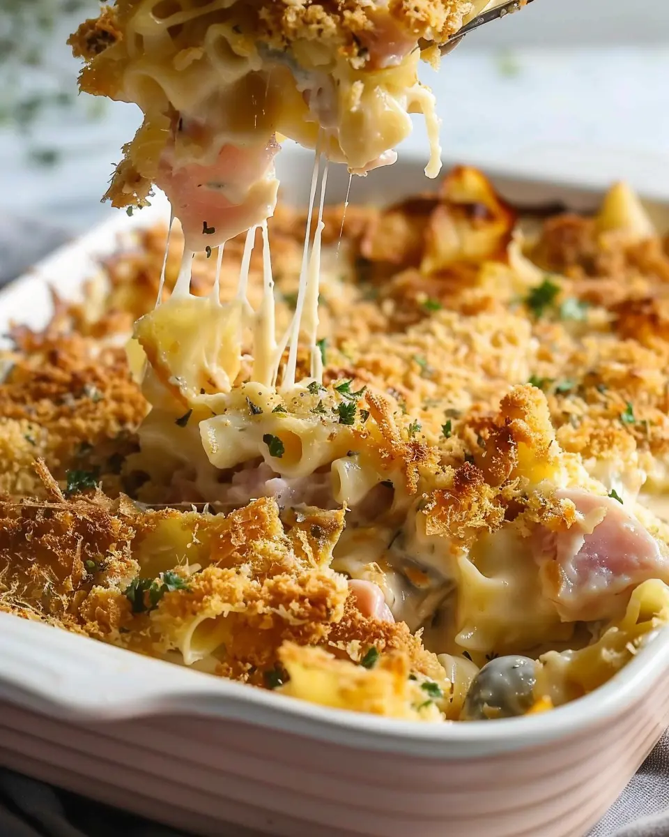 Chicken Cordon Bleu Casserole: Easy Comfort Food with Turkey Bacon