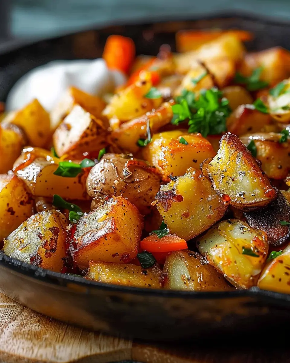 Crispy Breakfast Potatoes: The Best Side for Turkey Bacon Delight