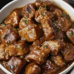 GARLIC PORK BITES