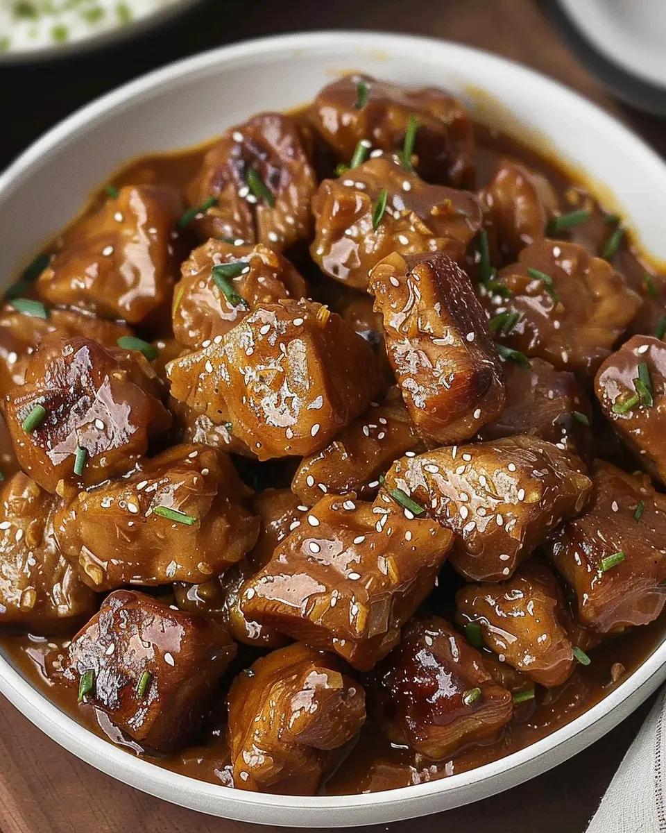 Garlic Pork Bites: Easy Beef Appetizer for Flavor Lovers