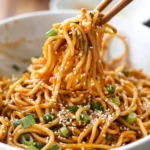Sesame noodles