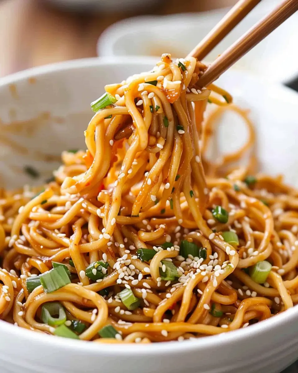 Sesame Noodles: Easy, Flavorful Delight for Weeknight Dinners