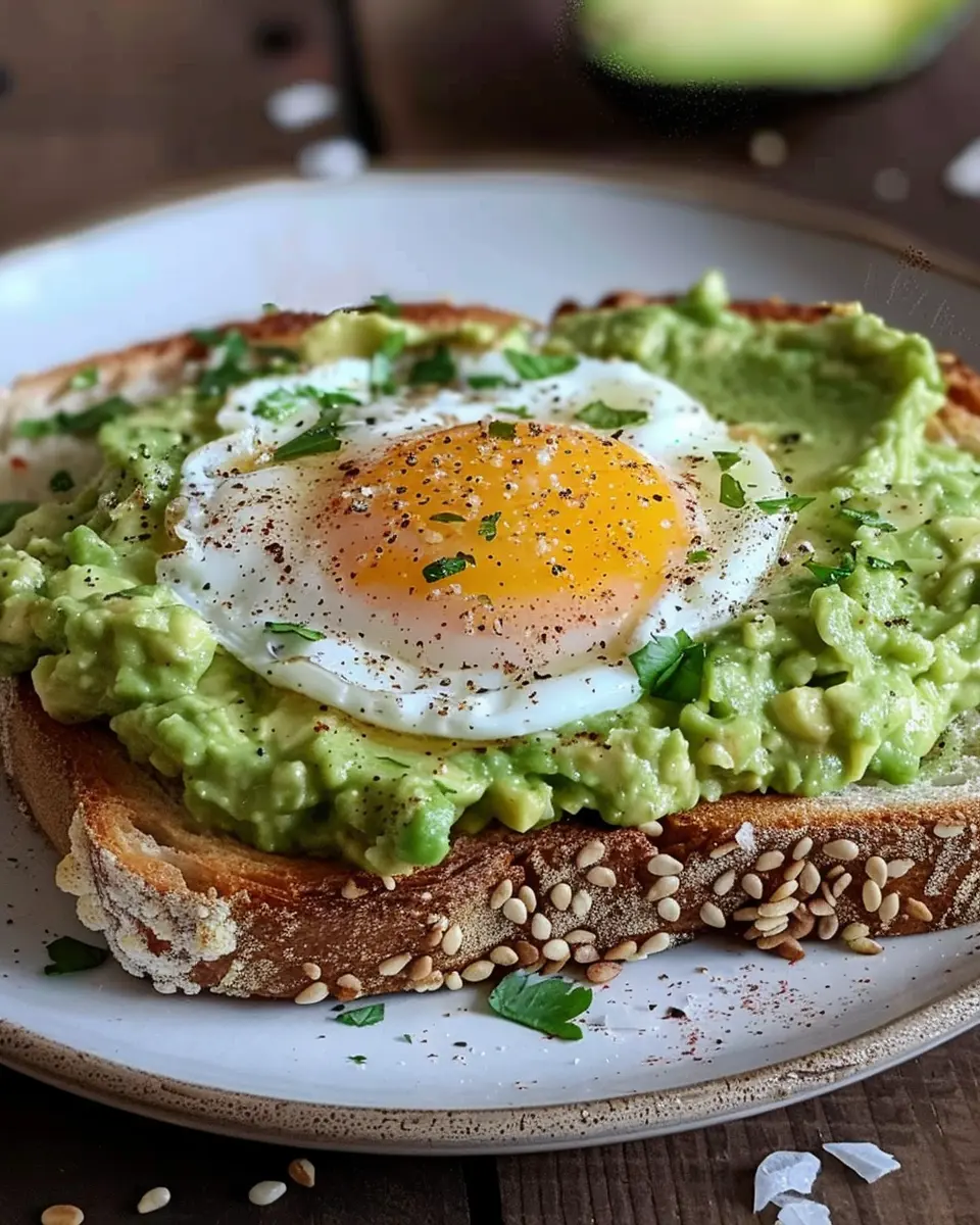 Avocado Egg Toast: The Best Easy Recipe with Turkey Bacon
