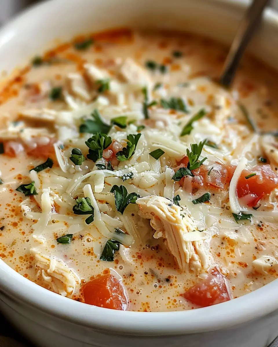 Crock Pot Creamy Chicken Parmesan Soup: The Best Comfort Food