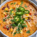 Creamy Chicken Enchilada Soup