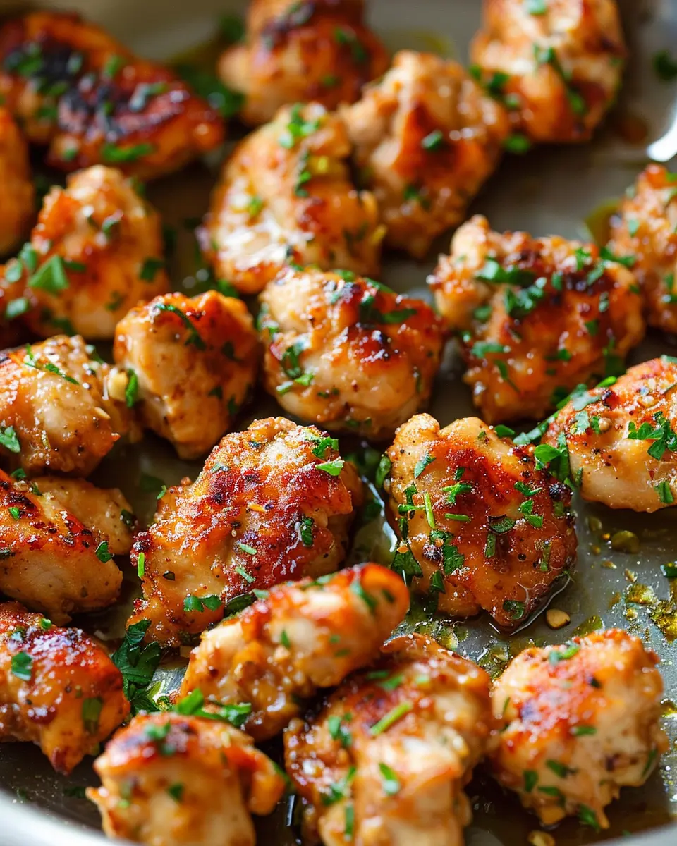 15-Minute Garlic Butter Chicken Bites: Easy &amp; Delicious Comfort Food