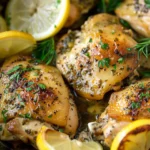 Crockpot Greek Lemon Chicken