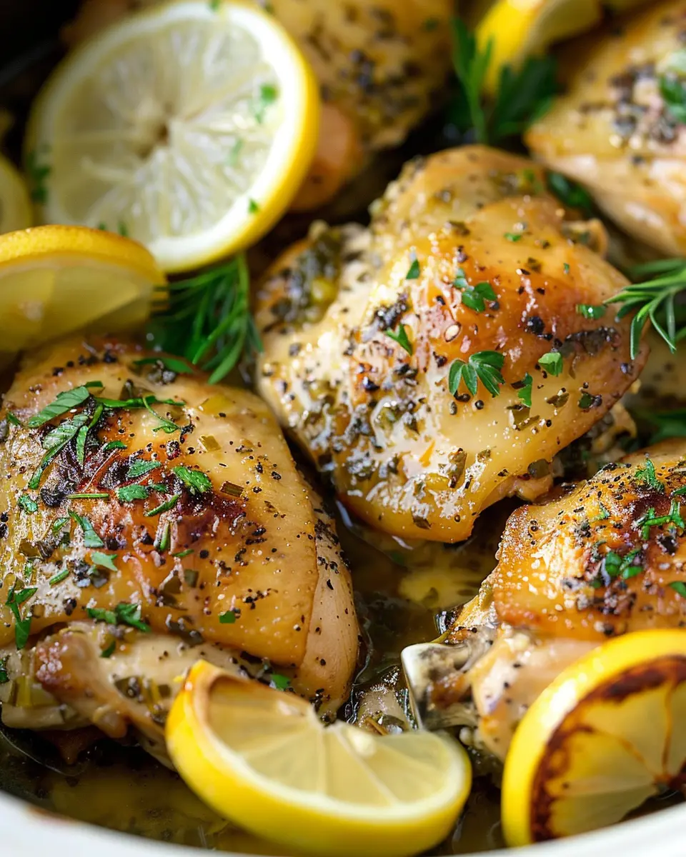 Crockpot Greek Lemon Chicken: Easy and Flavorful Family Meal