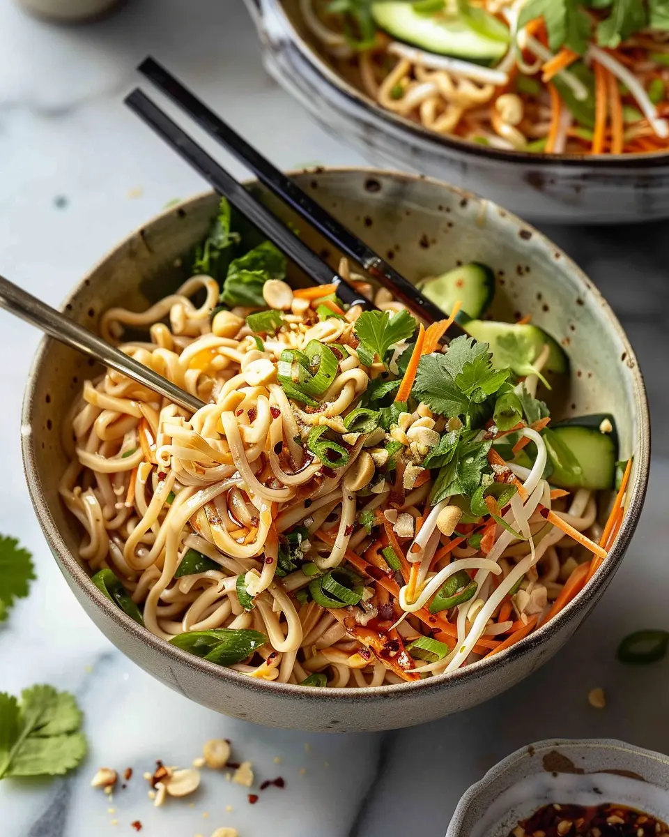 Peanut Noodles: The Best Easy Recipe for Flavorful Weeknight Dinners