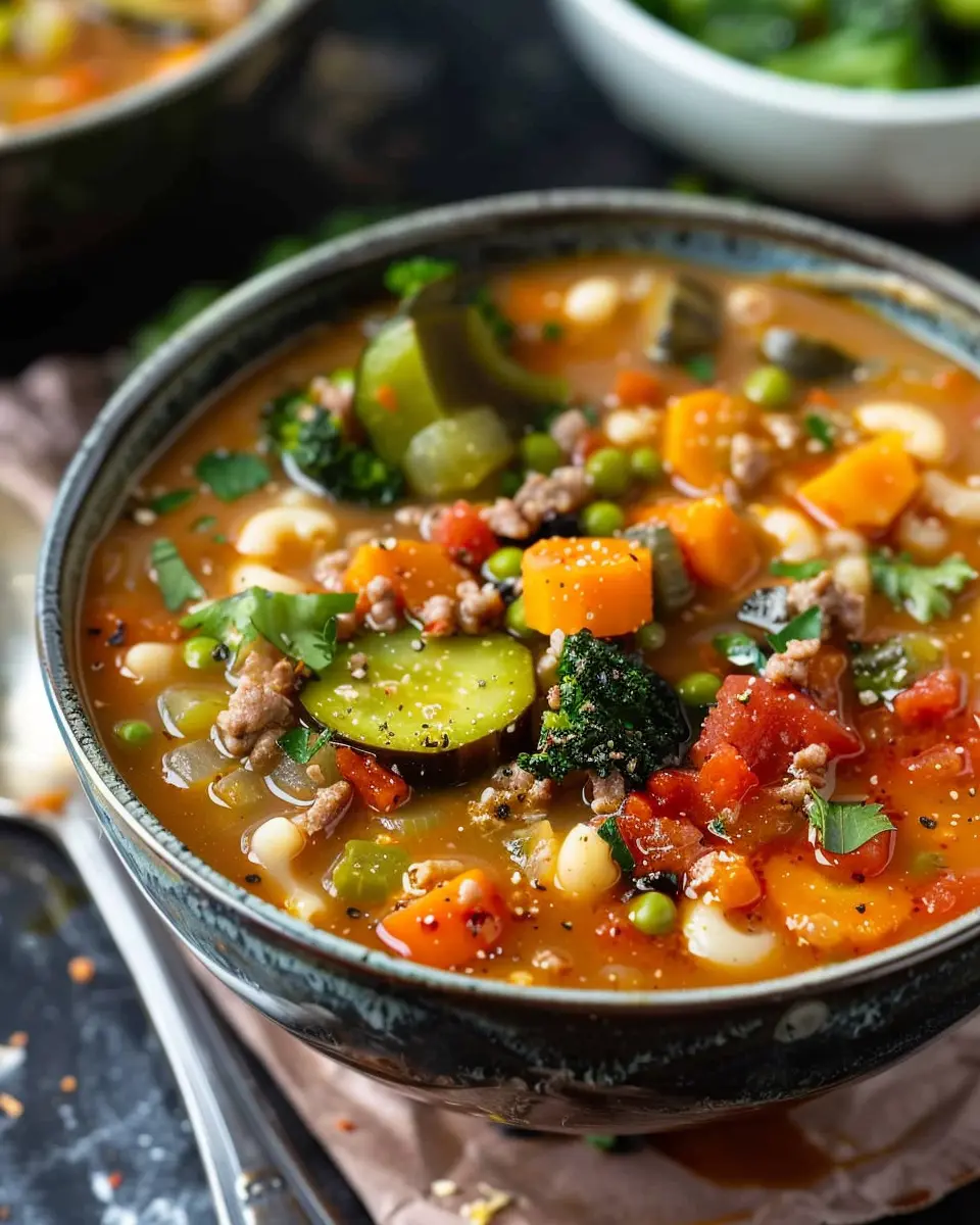 Busy Day Soup: Quick and Satisfying Comfort with Turkey Bacon and Chicken Ham