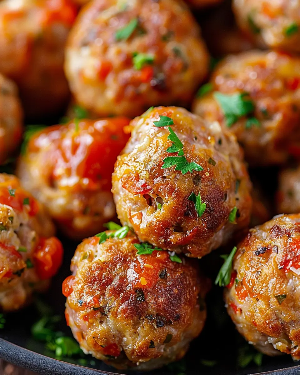 Spicy Rotel Cream Cheese Sausage Balls: Easy Game Day Delight