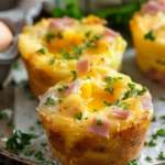 Ham And Cheese Egg Cups