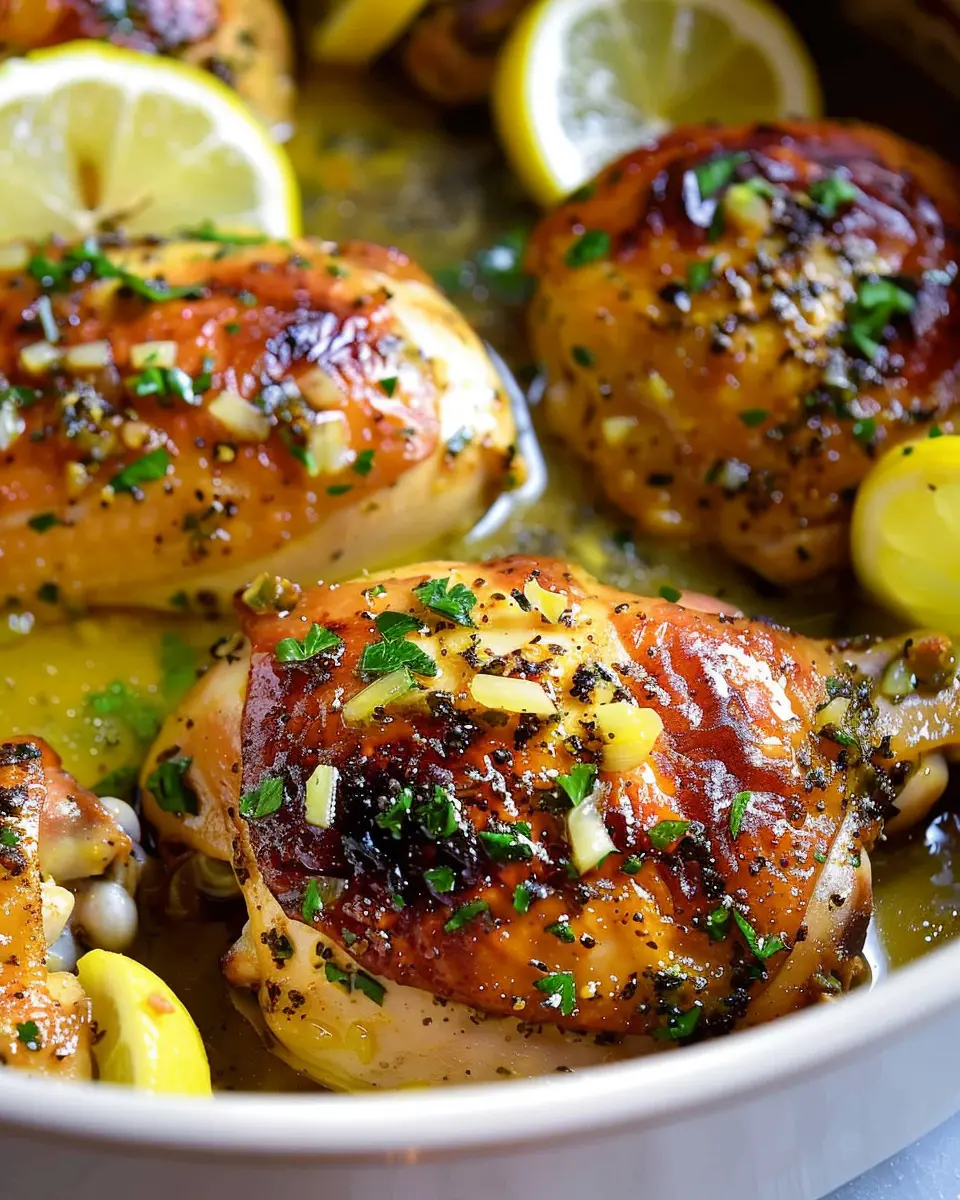 Crockpot Lemon Garlic Butter Chicken: Easy and Flavorful Dinner