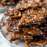 Salted Caramel Pretzel Bark