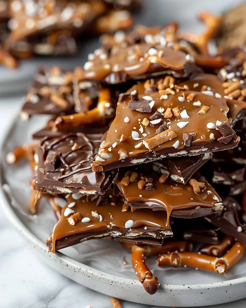 Salted Caramel Pretzel Bark: The Best Indulgent Treat for You